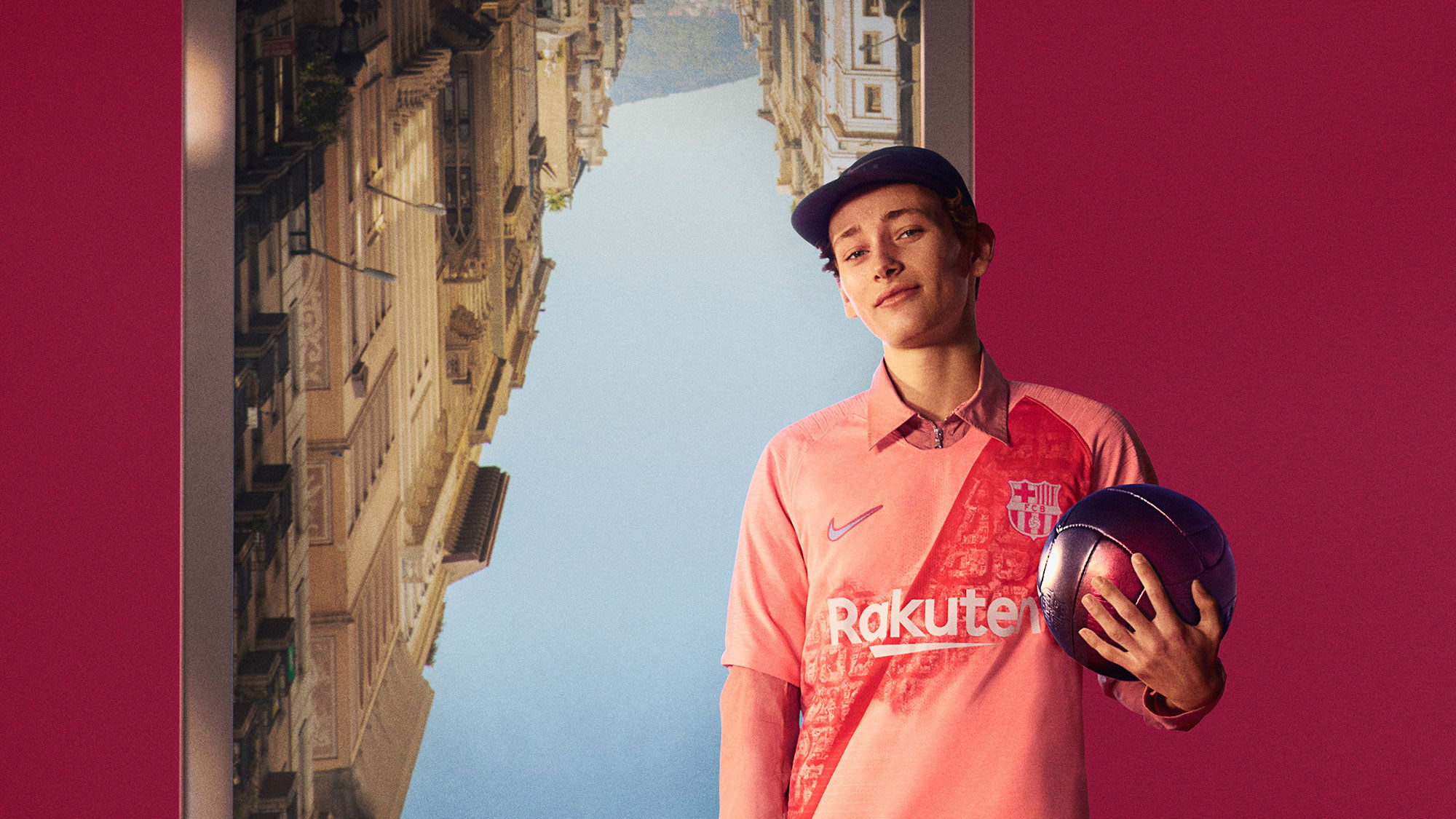 Barcelona peach deals jersey